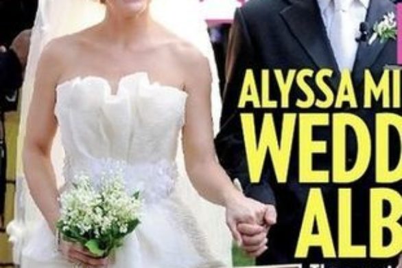 Jak szła do ołtarza Alyssa Milano?