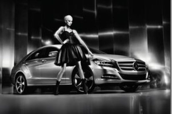 Karolina Kurkova w kampanii Mercedesa (FOTO)