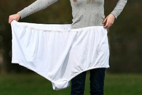 Majtki w rozmiarze XL razy piętnaście
