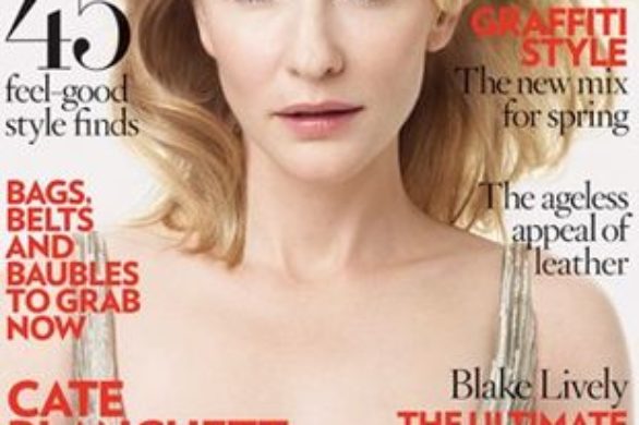 Cate Blanchett na okladce magazynu Vogue