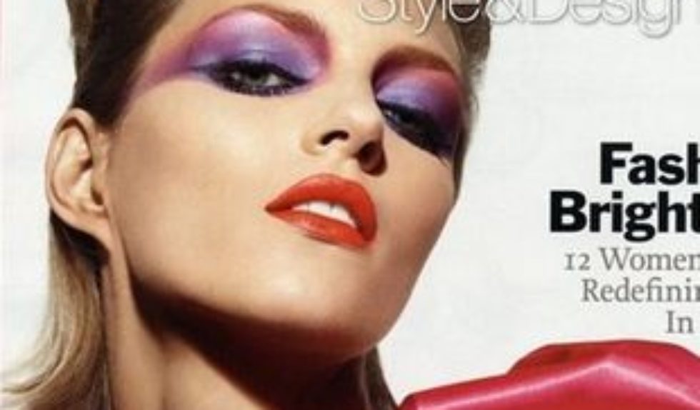 Anja Rubik w stylu lat ‘80 Anja Rubik w stylu lat ‘80
