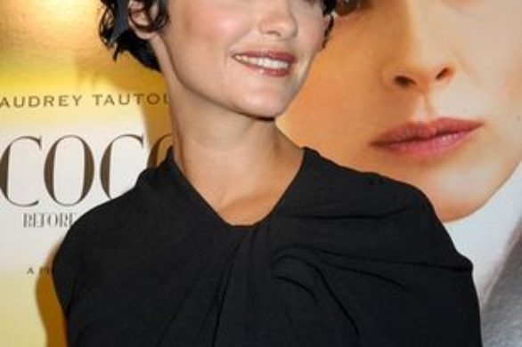 Audrey Tautou w sukience Lanvin