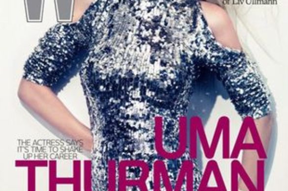 Uma Thurman dla W Magazine