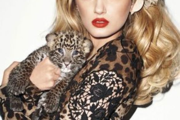 Lily Donaldson w styczniowym Harper’s Bazaar (FOTO)
