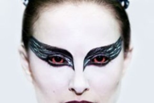 Niesamowity makijaż z filmu Black Swan