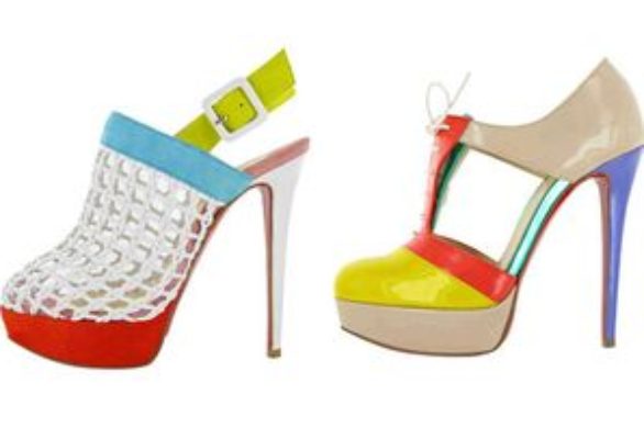 Propozycje Christiana Louboutina na wiosnę 2010