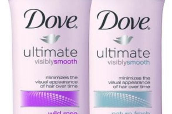 Nowy dezodorant Dove – rzadsza depilacja?