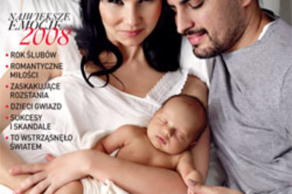 Agustin Egurrola pokazuje córeczkę