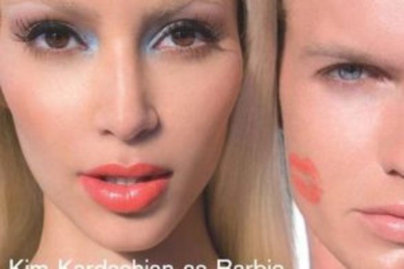 Kim Kardashian jako Lalka Barbie