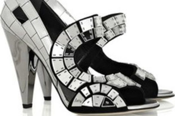 Lustrzane buty od Thakoon