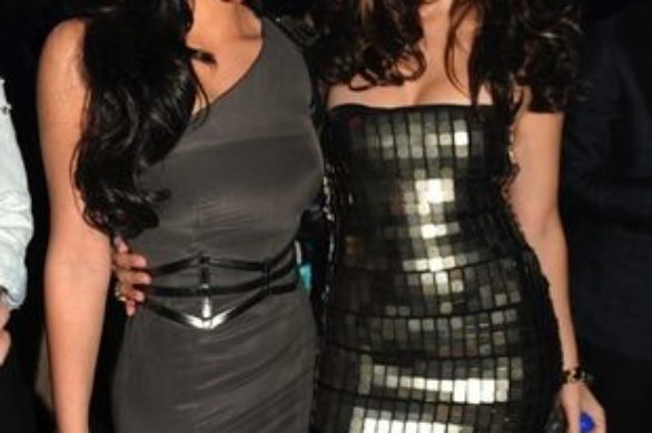 Kim Kardashian pod rękę z Jennifer Lopez