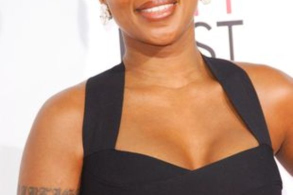 Mary J. Blige w długiej sukni
