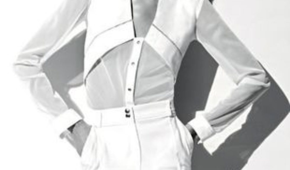 Anja Rubik w kreacjach od Anthony Vaccarello Anja Rubik w kreacjach od Anthony Vaccarello