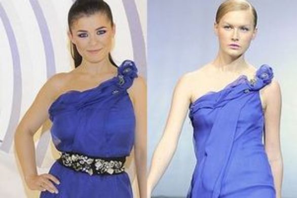 Kasia Cichopek w sukience Zienia