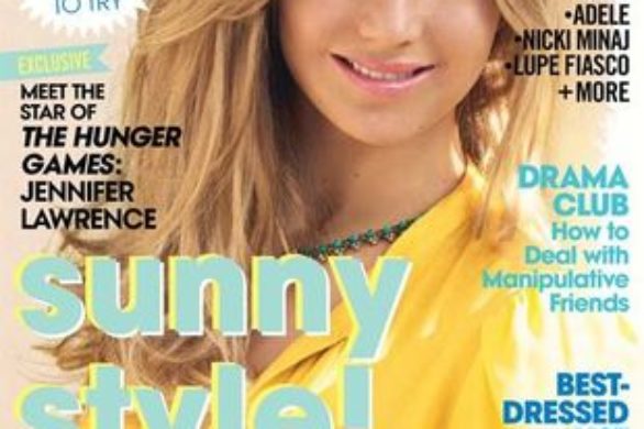 Śliczna Jennifer Lawrence na okładce Teen Vogue