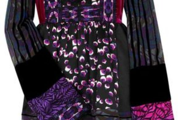 Sukienka jak patchwork