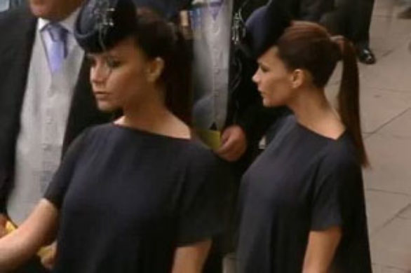 Victoria Beckham na ślubie Księcia Williama i Kate Middleton
