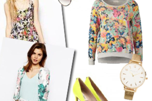 Trend na wiosnę: kwiatowe wzory