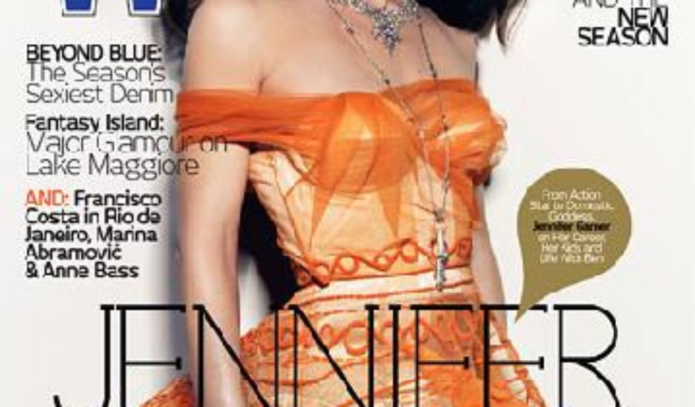 Przepiękna Jennifer Garner dla W Magazine