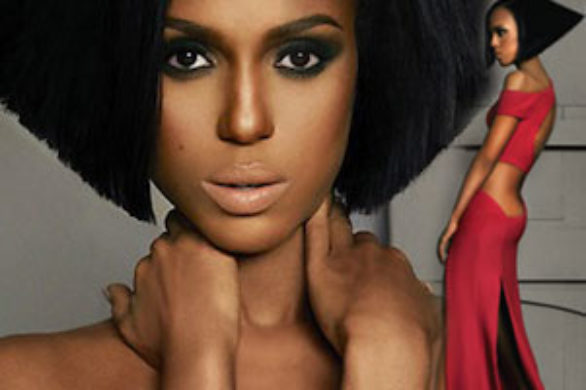 Kerry Washington w ciekawej fryzurze (FOTO)