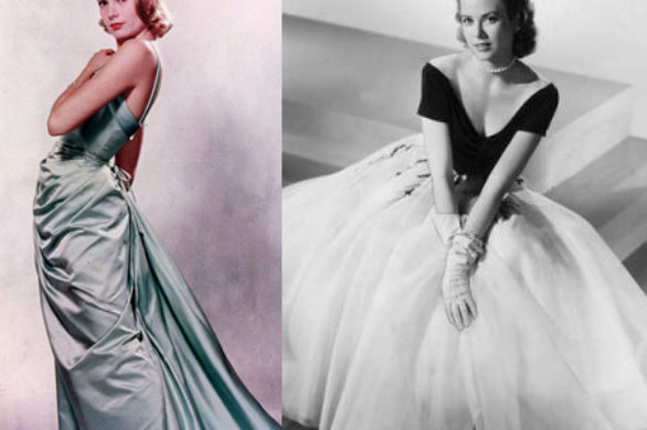 Garderoba Grace Kelly na wystawie