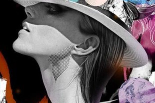 Anja Rubik w grafikach Sadurskiego