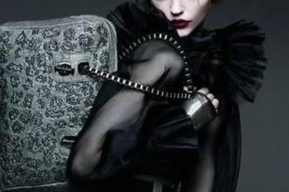 Sasha Pivovarova w kampanii Thomas Wylde