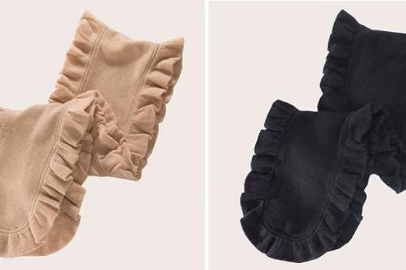 Szaliki z falbankami