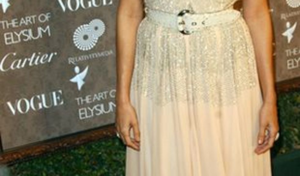 Eva Mendes na Złotych Globach