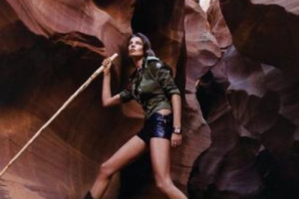 Daria Werbowy jako podróżniczka