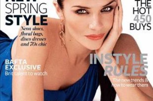 Helena Christensen na okładce marcowego InStyle