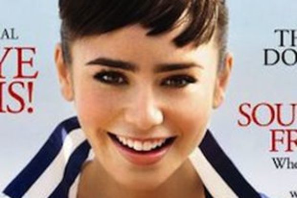 Lily Collins jak Audrey Hepburn