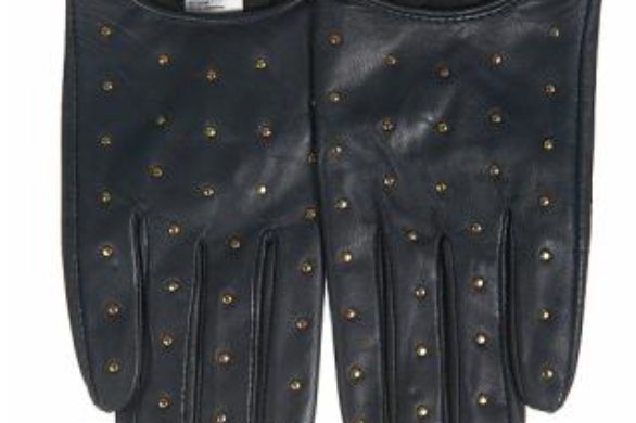 Rękawiczki z ćwiekami od TopShop
