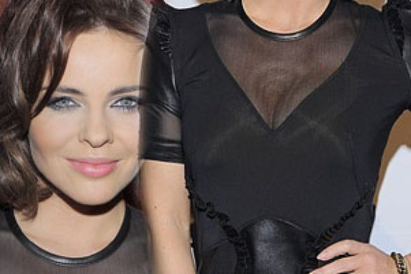 Edyta Herbuś w czarnej sukience na gali (FOTO)