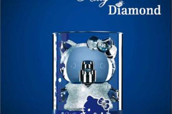 Kryształowe perfumy Hello Kitty