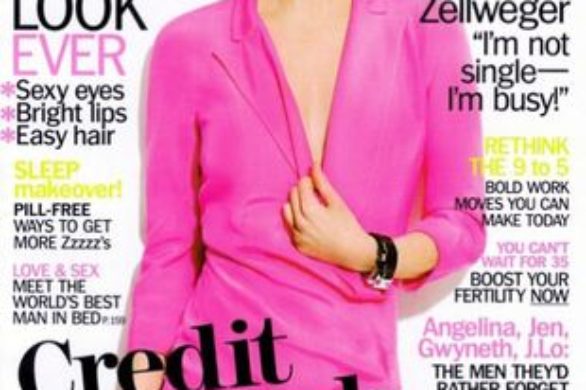 Renee Zellweger dla Marie Claire