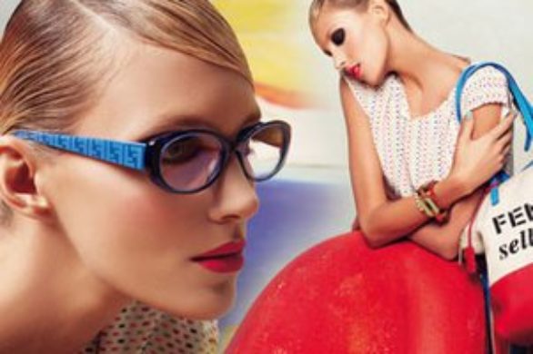 Anja Rubik w kampanii Fendi