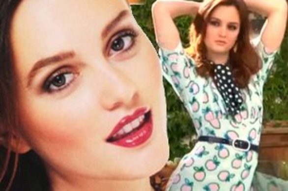 Leighton Meester została kobietą Glamour (FOTO)
