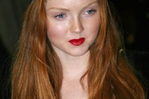 Lily Cole na premierze filmu Toma Forda