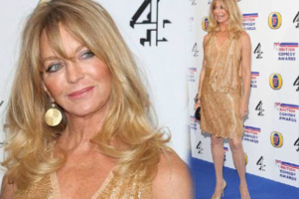 Goldie Hawn na złoto (FOTO)