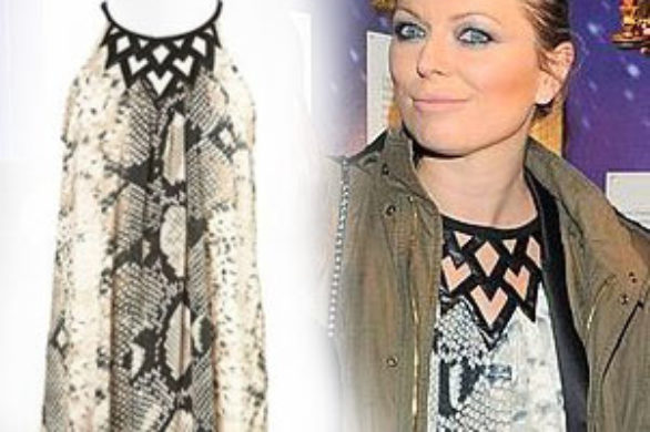 Anna Maria Jopek w sukience TopShop