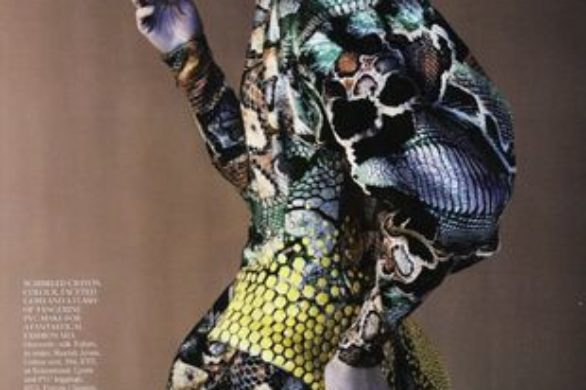 Freja Beha w sesji dla Vogue