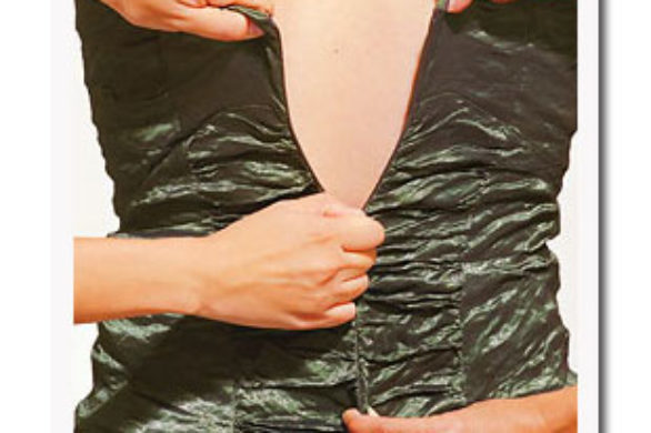 Byle się wcisnąć: za małe sukienki