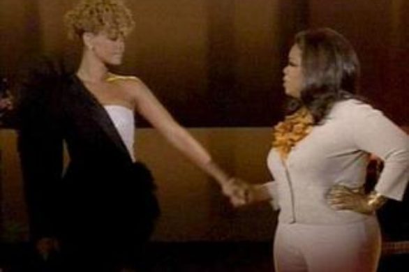 Rihanna w sukience Viktor & Rolf