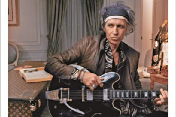 Keith Richards został modelem