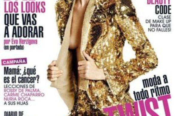 Eva Herzigova w kreacjach ze słynnych domów mody