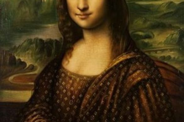 Mona Lisa w sukni od Louisa Vuittona