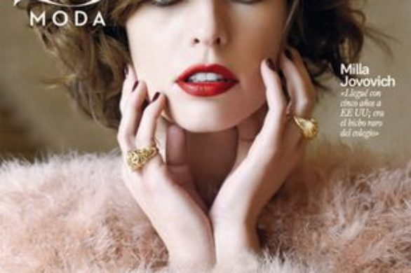 Milla Jovovich w magazynie S Moda