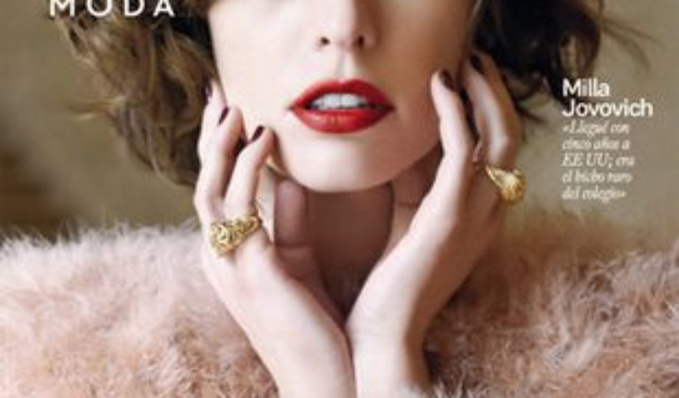 Milla Jovovich w magazynie S Moda Milla Jovovich w magazynie S Moda