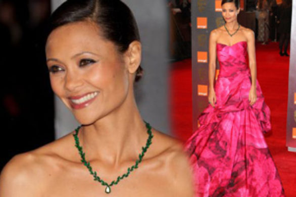 Thandie Newton w sukni Monique Lhuillier (FOTO)
